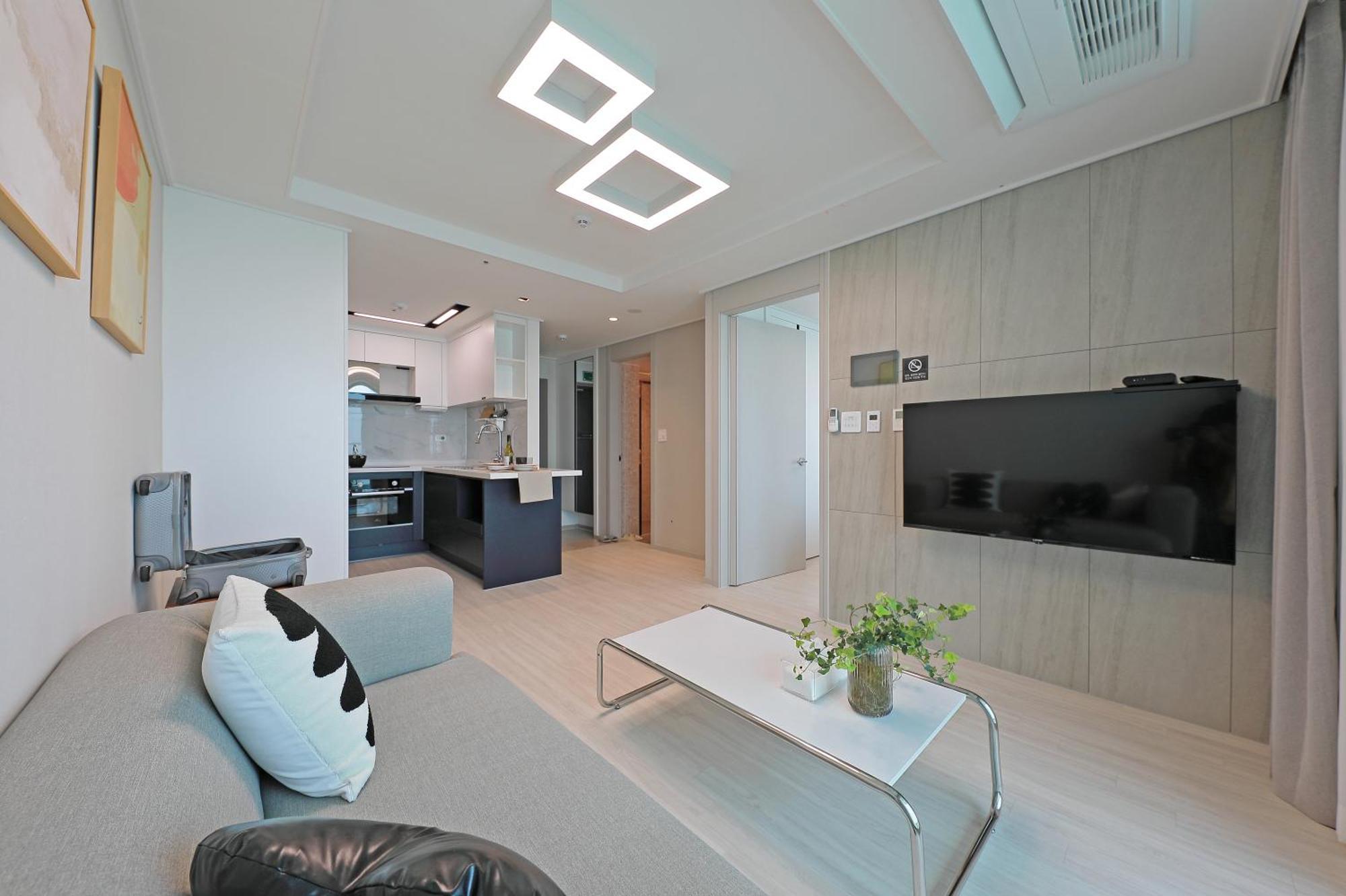 Elmomento Songdo Lejlighed Busan Eksteriør billede