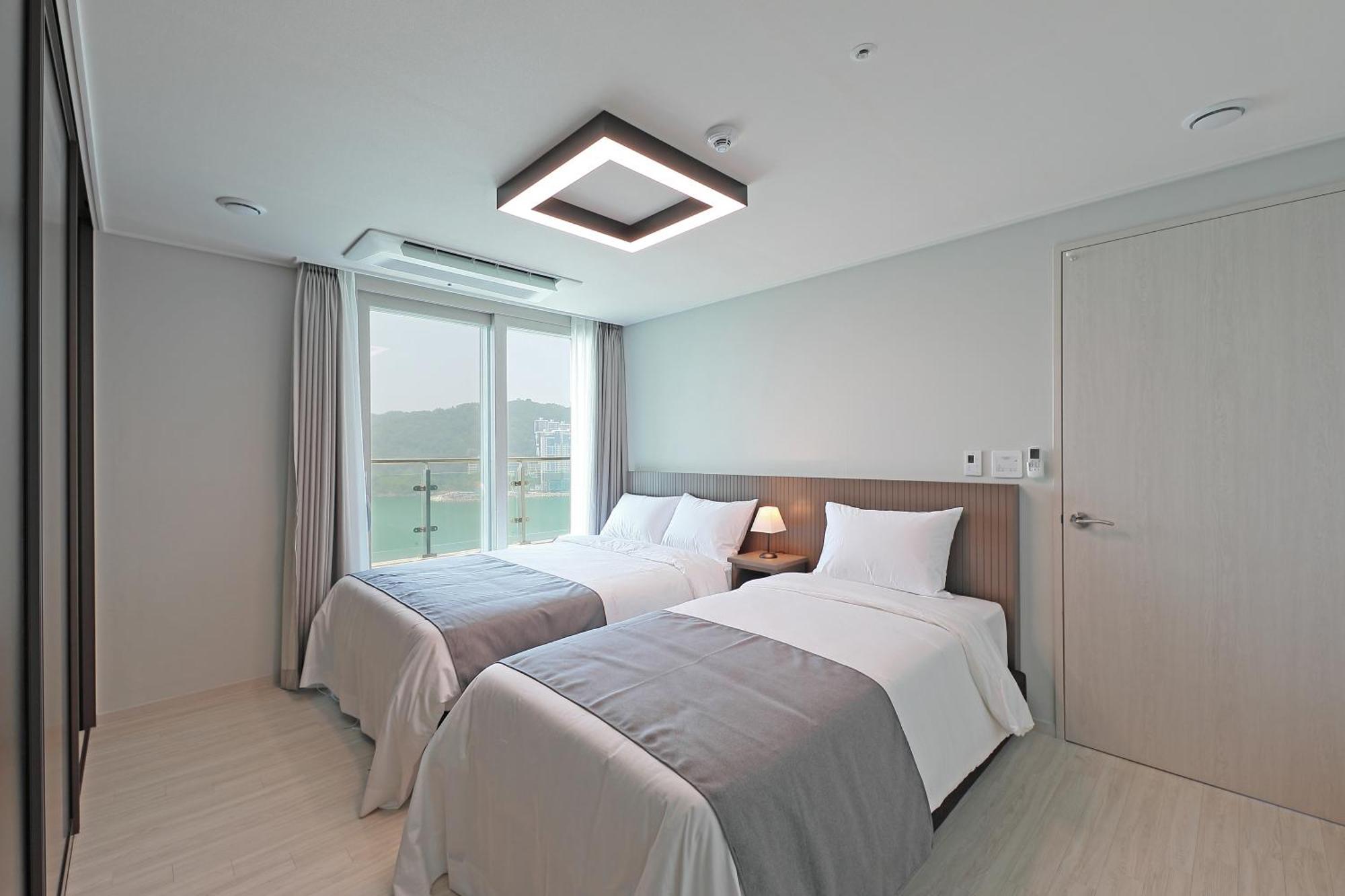 Elmomento Songdo Lejlighed Busan Værelse billede